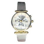 Montre Freelook Femme Maillage Doré