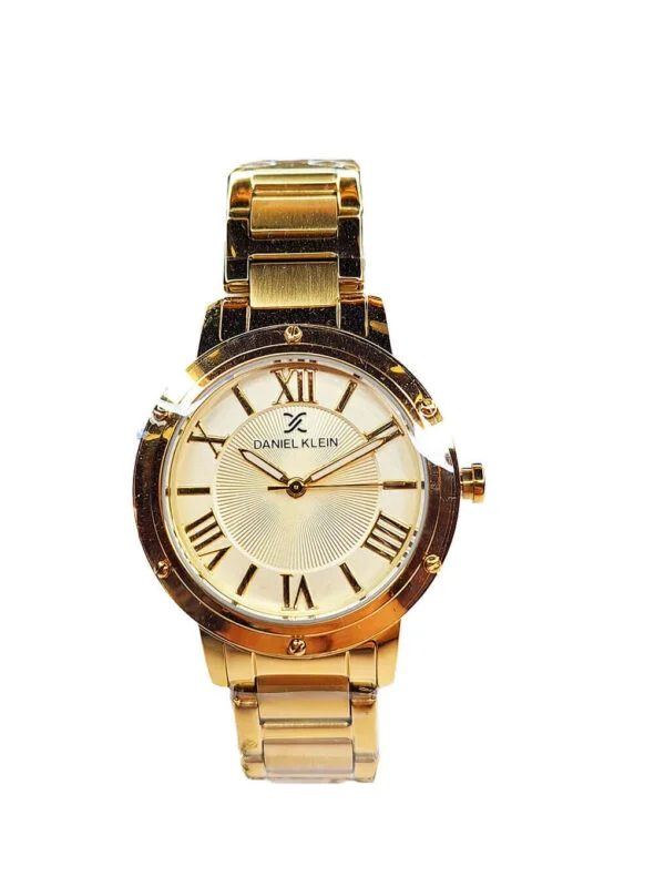 Montre Daniel Klein Femme Éclat Doré