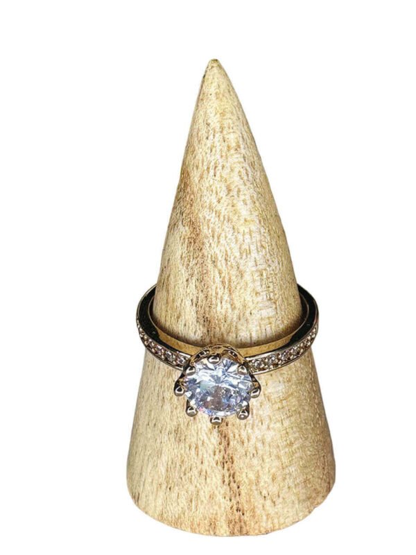 Bague Solitaire Or