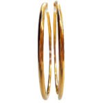 Boucles d'Oreilles Créoles Gold 50