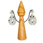 Boucles d'Oreilles Gouttes Gemmées 