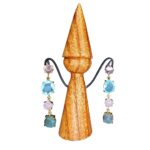 Boucles d'Oreilles Brise Azurée