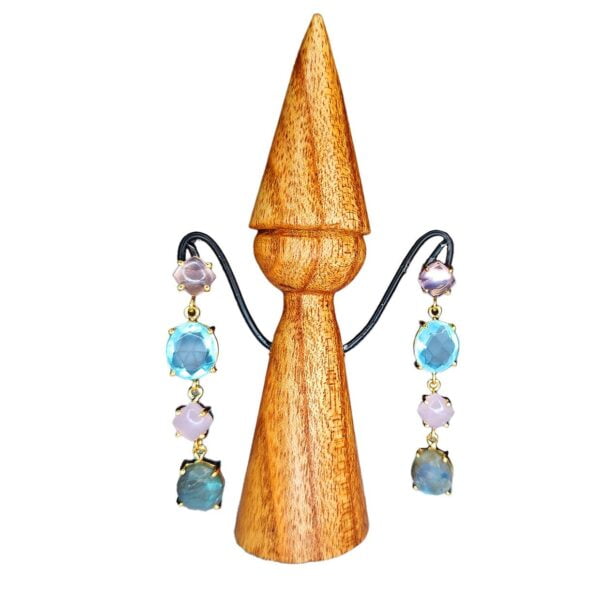 Boucles d'Oreilles Brise Azurée