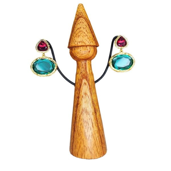 Boucles d'Oreilles Gemmes Enchantées