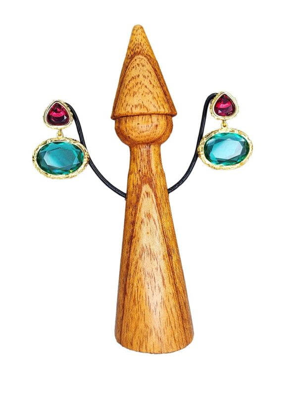 Boucles d'Oreilles Gemmes Enchantées