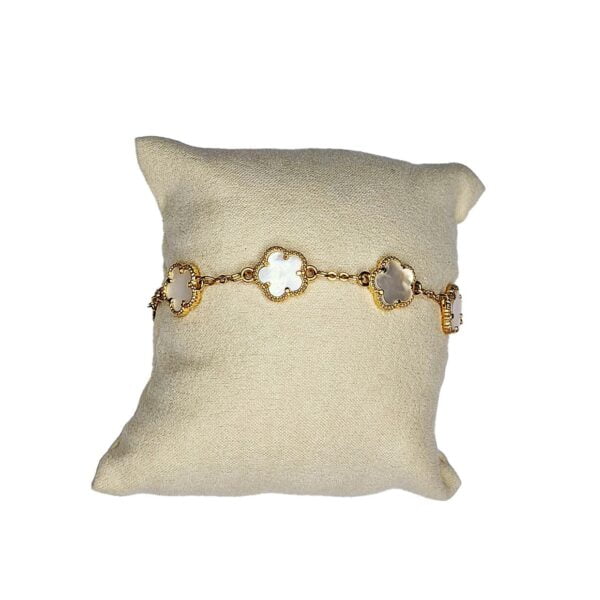 Bracelet Six Fleurs Nacres
