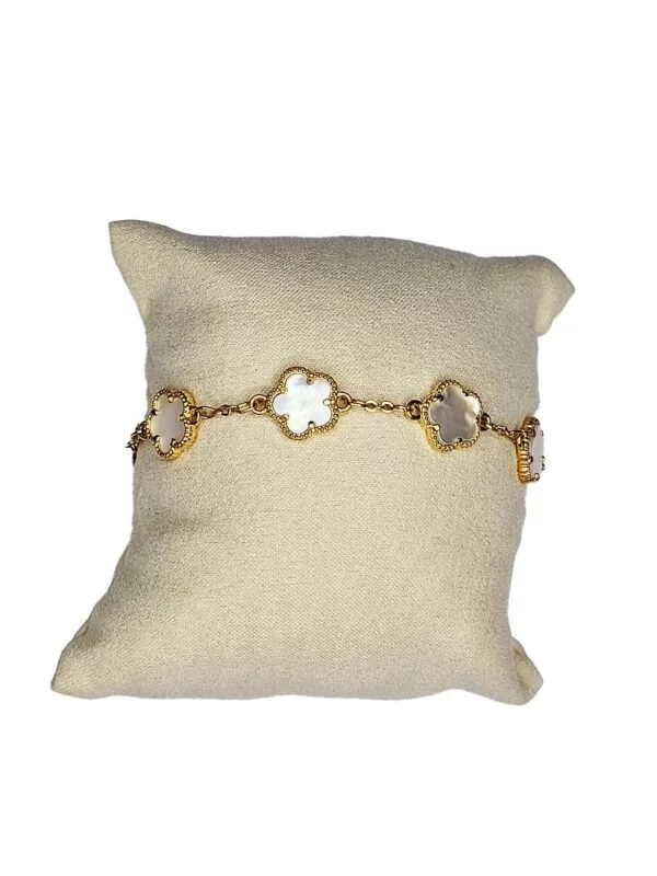 Bracelet Six Fleurs Nacres