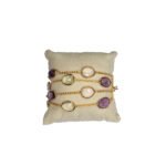 Bracelet Multi Gemstone Symphony Purple