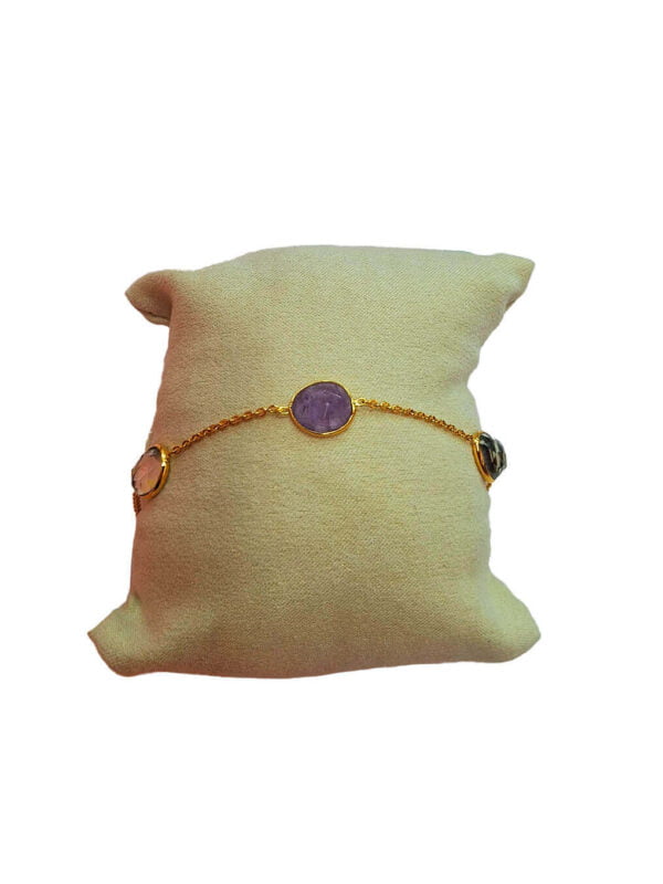 Bracelet Quatuor Gemme Purple