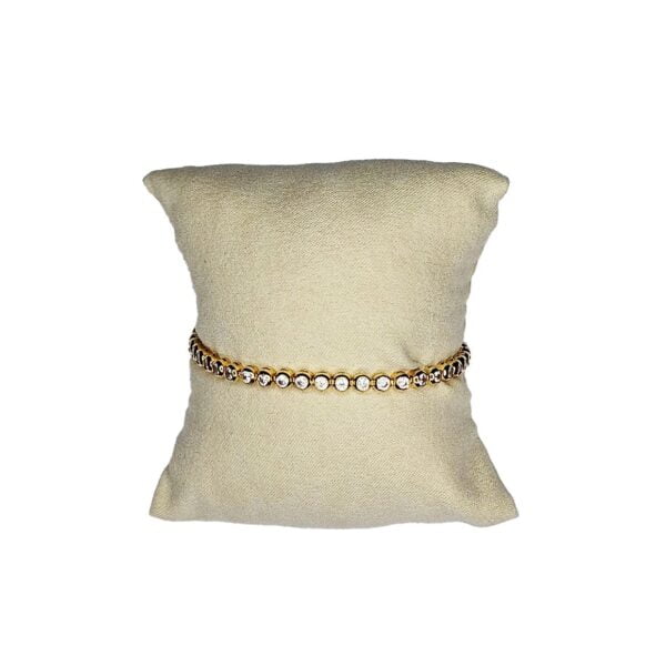 Bracelet Cercle Précieux Serti Clos