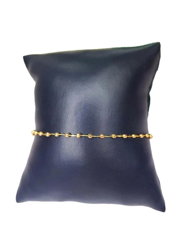 Chevillère Boules Dorées