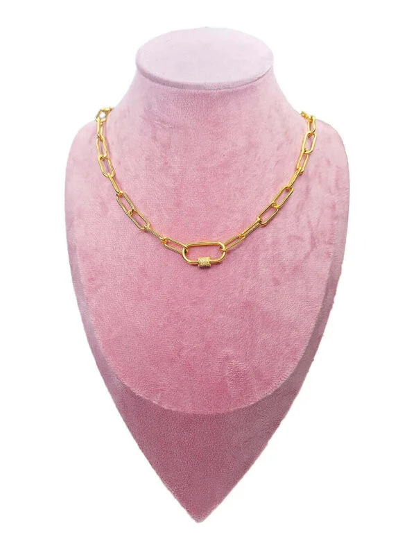 Collier Chaîne Dorée