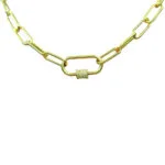 Collier Chaîne Dorée