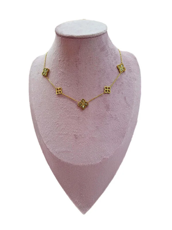Collier Fleur Dorée