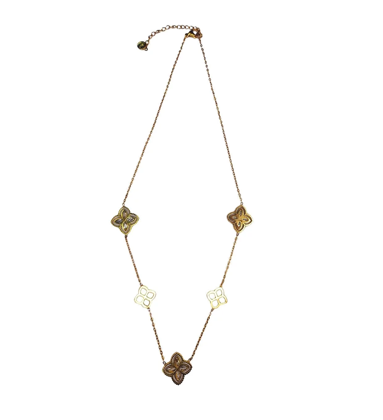 Collier Fleur Dorée