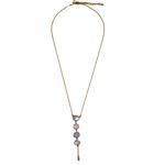Collier Cravate Quartz Moonstone