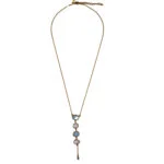 Collier Cravate Quartz Moonstone