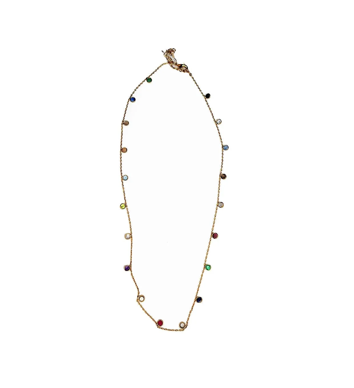 Collier Arc-en-ciel Précieux