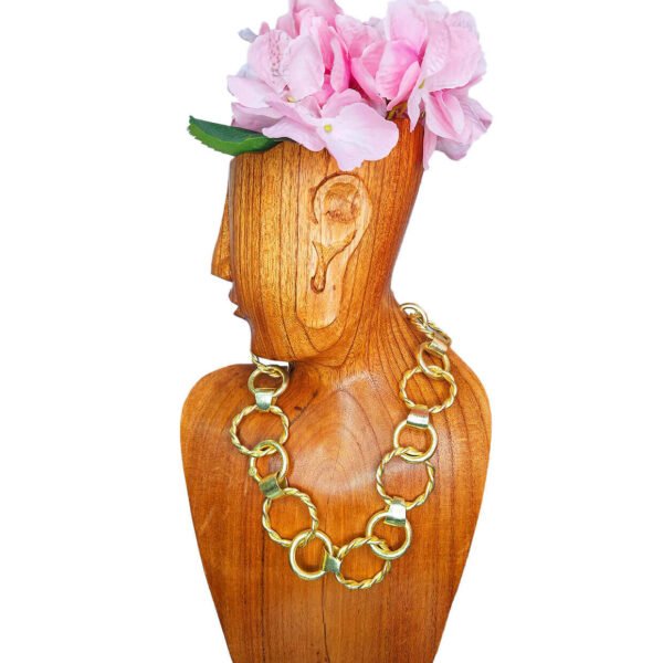 Collier Maille Torsadée