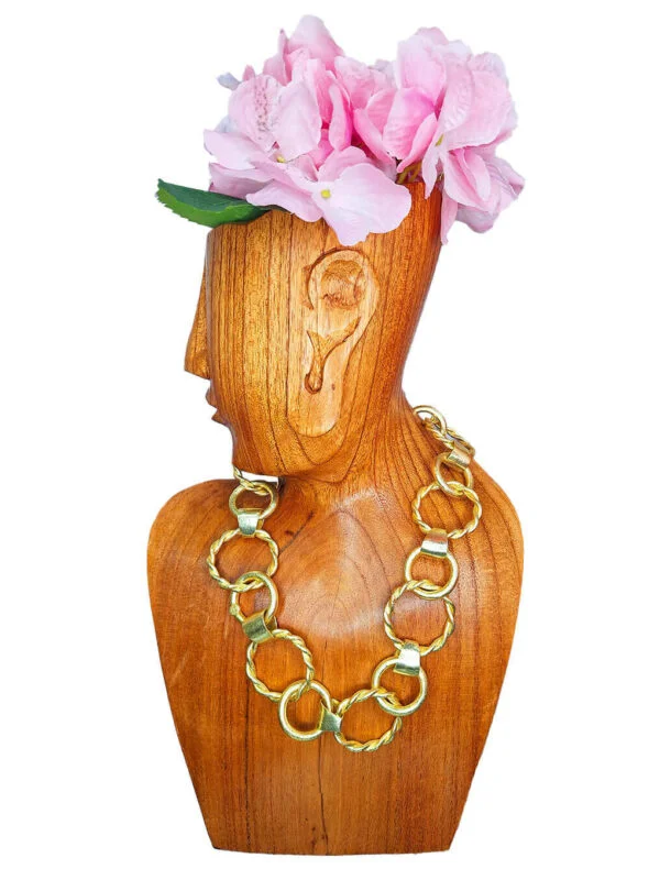 Collier Maille Torsadée