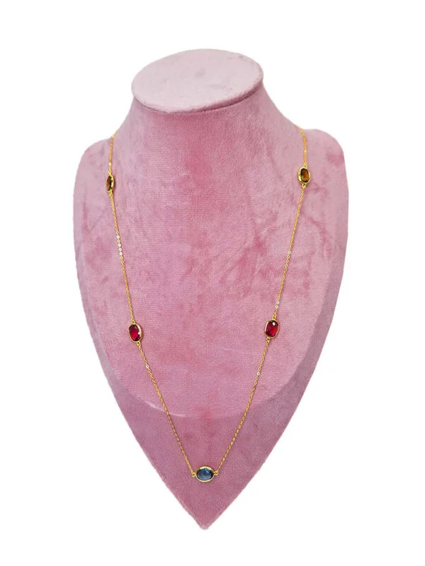 Collier Gemstone Galaxy Yellow