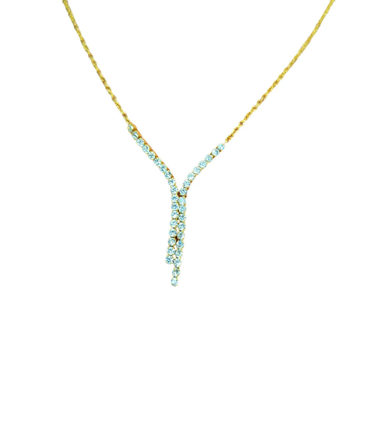 Collier Fin Étincelant