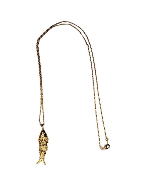 Collier Poséidon Long Doré