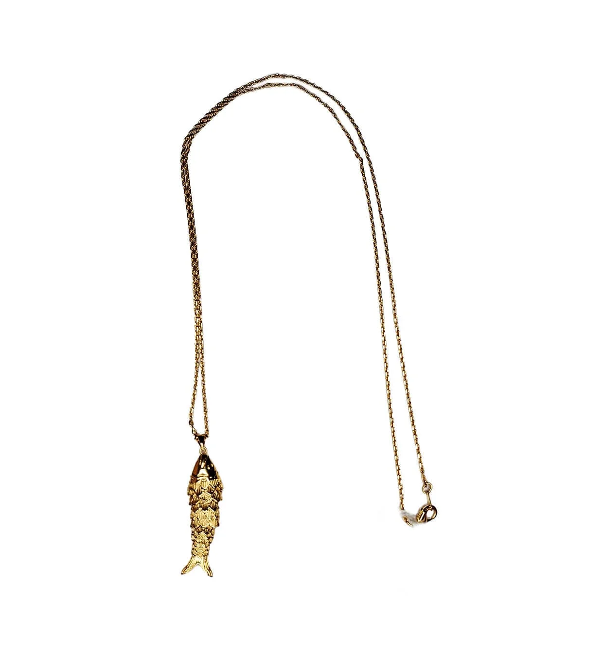 Collier Poséidon Long Doré