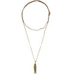 Collier Poséidon Long Strass Multicolore