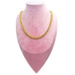 Collier Chaîne Ondulée Dorée