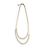 Collier Double Chaines Aztec