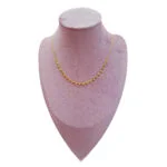 Collier Boules Dorées