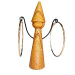 Boucles d'Oreilles Lueur Bronze Large