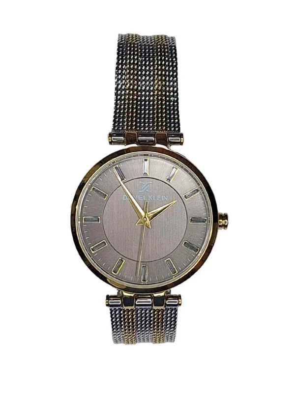 Montre Daniel Klein Femme Élégance Argentée