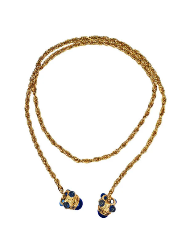 Collier Fantaisie Bleue