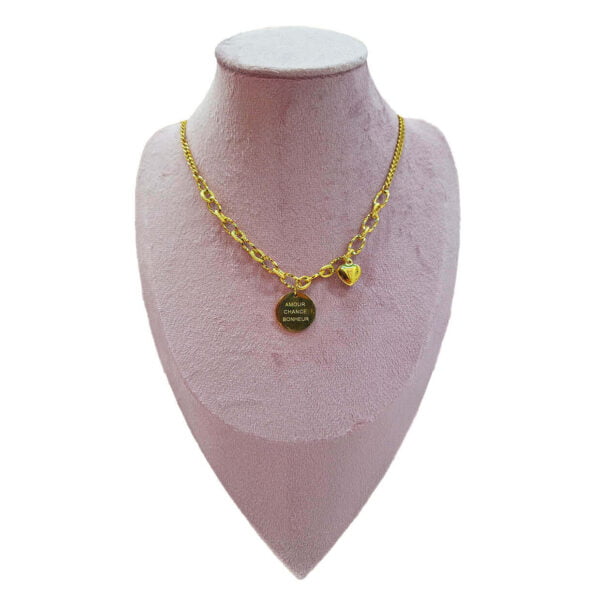 Collier Amour Chance Bonheur