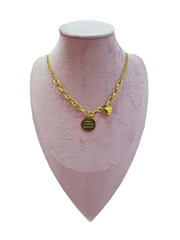 Collier Amour Chance Bonheur